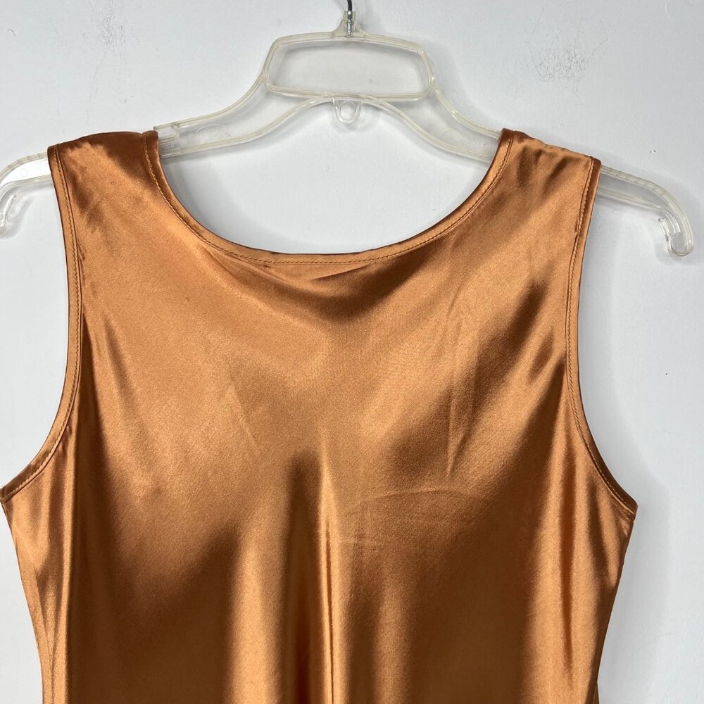 Cache Copper Satin Tank Top - Picture 5 of 7